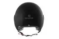 Casco jet Shark Micro Blank Mat nero antracite opaco