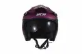 Casco jet Ufo Sheratan Viola