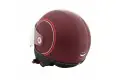 Casco jet Vespa Modernist Rosso Opaco