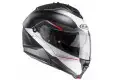Casco modulare  HJC IS-MAX II Magma MC1SF nero bianco rosso