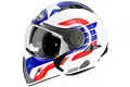 Casco modulare Airoh J-106 Camber bianco opaco