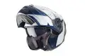 Casco modulare Caberg Duke II Impact blu opaco bianco