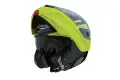 Casco modulare Caberg Modus Duale Hivizion nero - giallo fluo