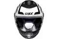 Casco modulare Grex G4.2 PRO CROSSROAD N-COM Bianco Metallizzato Nero