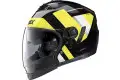 Casco modulare GREX G4.2 PRO SWING N-COM Nero Metal Giallo