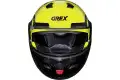 Casco modulare Grex G9.1 EVOLVE CROSSROAD N-COM Giallo Led Nero