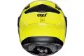 Casco modulare Grex G9.1 EVOLVE CROSSROAD N-COM Giallo Led Nero