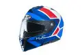 Casco modulare HJC i90 HOLLEN MC21 Blu Bianco Rosso