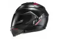 Casco modulare HJC IS-Max II DOVA MC1SF Nero Rosso