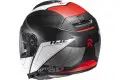 Casco modulare Hjc Rpha 90 S Cadan Rosso Nero