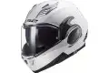 Casco modulare LS2 FF900 VALIANT II SOLID con mentoniera ribaltabile Bianco