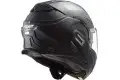 Casco modulare LS2 FF901 VALIANT X SOLID in fibra Nero Opaco