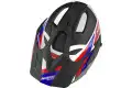 Casco modulare Nolan N70-2 X GRANDES ALPES N-COM Bianco Nero Blu Rosso
