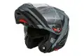 Casco modulare Premier DELTA RGY GREY BM Grigio Nero Opaco