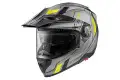 Casco modulare Premier XTRAIL XTY BM Grighio Nero Giallo Fluo Opaco