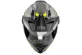 Casco modulare Premier XTRAIL XTY BM Grighio Nero Giallo Fluo Opaco