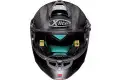 Casco modulare X-Lite X-1004 Ultra Carbon CHARISMATIC N-COM in fibra Nero Carbon Giallo fluo