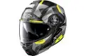 Casco modulare X-Lite X-1004 Ultra Carbon DEDALON N-COM Carbon Nero Giallo