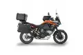 Coppia di valigie laterali Givi Trekker 48 litri in alluminio Nero