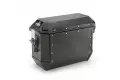 Coppia di valigie laterali monokey Givi ALA36APACK2 TREKKER ALASKA Black Line 36 litri in alluminio Nero