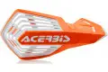 Coppia paramani cross Acerbis X-Future Arancio Bianco