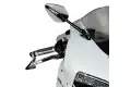 Coppia specchi retrovisori omologati Barracuda SKIN-XR INDICATOR con frecce integrate Argento