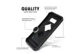 Cover Rokform Case Rugged per Samsung S5 Nero