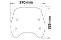 Cupolino Isotta ROYAL ENFIELD SUPER METEOR 650 Dal 2023 Nero Opaco