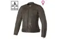 Giacca moto donna pelle Carburo SOLARIS CE LADY Marrone 