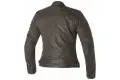 Giacca moto donna pelle Carburo SOLARIS CE LADY Marrone 