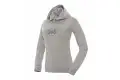 Felpa donna Tucano Urbano Chicabal con cappuccio grigio