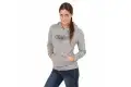 Felpa donna Tucano Urbano Chicabal con cappuccio grigio