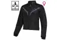 Giacca moto donna Befast GAMMA Lady CE certificata Nero