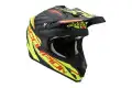 Casco cross Scorpion VX 15 EVO Air Gamma Nero opaco Giallo