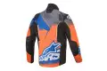 Giacca enduro Alpinestars VENTURE R Arancio Grigio Blu