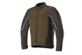 Giacca moto Alpinestars SPARTAN marrone nero