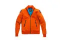 Giacca moto Blauer EASY MAN 1.0 in Softshell arancione