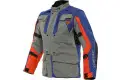 Giacca moto Dainese Alligator Carbone Blu Arancione