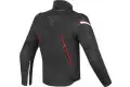 Giacca moto Dainese Stream Line D-Dry nero rosso bianco