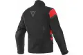 Giacca moto Dainese Tonale D-Dry Nero Rosso Lava Nero