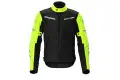 Giacca moto donna Acerbis X-STREET CE 3 strati Nero Giallo Fluo