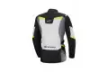 Giacca moto donna Alpienstars Stella ST-1 waterproof Grigio Ghiaccio Nero Giallo Fluo