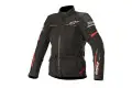 Giacca moto donna Alpinestars STELLA ANDES PRO DRYSTAR TECH-AIR COMPATIBILE Nero Rosso