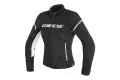 Giacca moto donna Dainese Air Frame D1 Lady Tex nero nero bianco