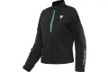 Giacca moto donna Dainese Risoluta air Nero Verde Acqua