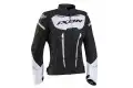 Giacca moto donna estiva Ixon STRIKER AIR Nero Bianco Oro
