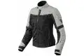 Giacca moto donna estiva Rev'it Airwave 2 bianco nero