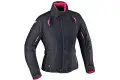 Giacca moto donna Ixon Alhena HP Nero Fucsia