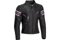 Giacca moto donna Ixon ILANA 3 strati Nero Fucsia