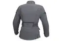 Giacca moto donna touring Macna Shine WP grigio scuro